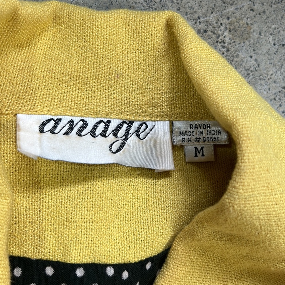 Vintage Anage Embroidered Multi Colored Jacket - Picture 2 of 7